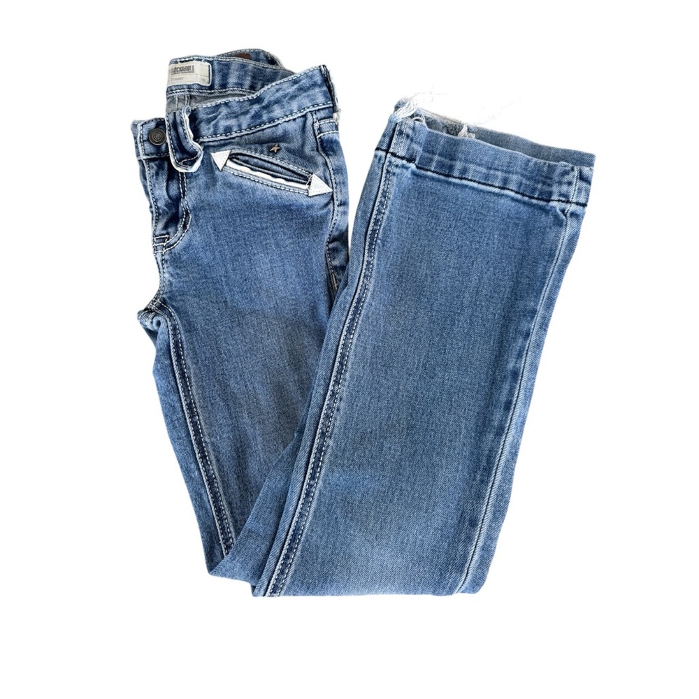 Rock & Roll Denim Girls Size 10 Jeans Medium Wash Western